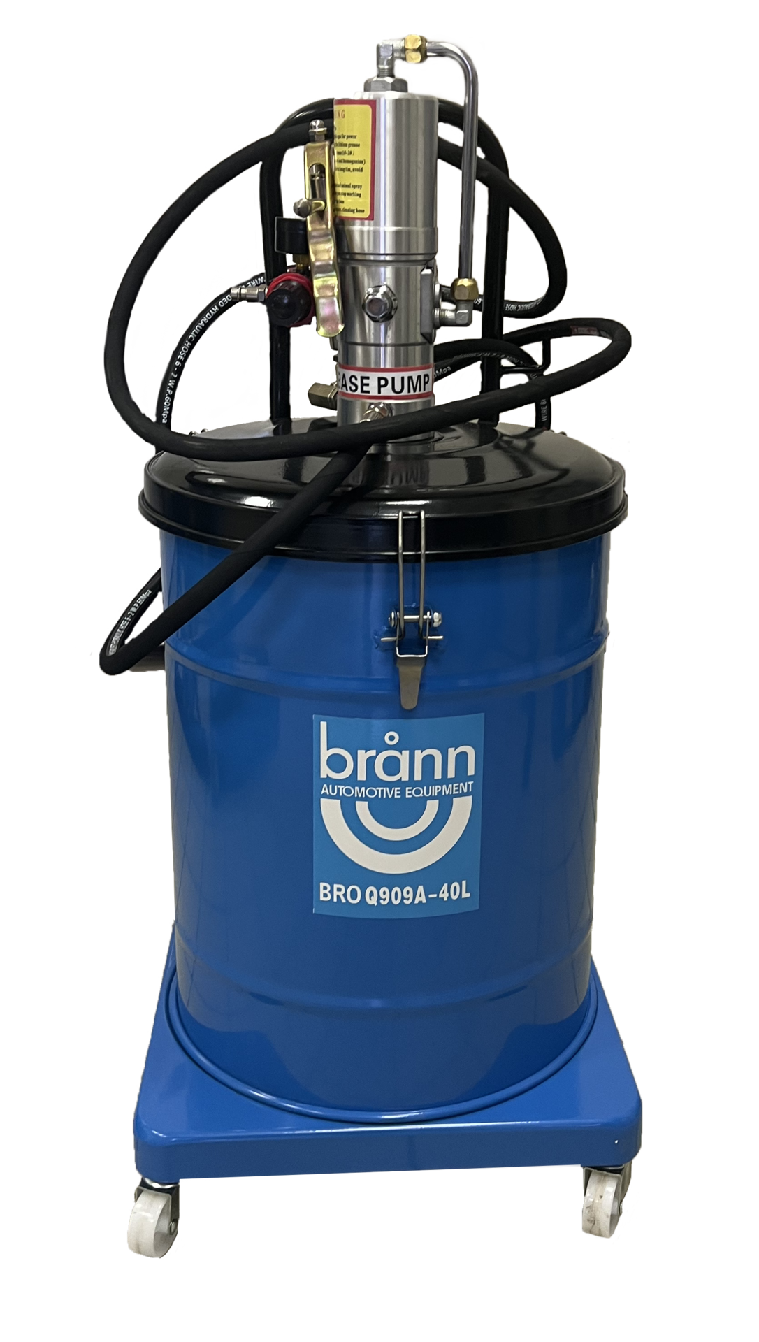 Пневматический солидолонагнетатель 40л Brann BRO-Q909A-40L