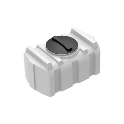 Емкость для топлива горизонтальная 100 литров (белая)