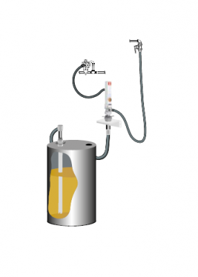 Комплект для откачки масла Samoa 379000