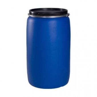 Емкость для топлива цилиндрическая 227 литров (синяя)
