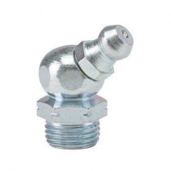 Пресс-масленка H2, угловая, R1/8", VZ, SK, SW11 (100шт)