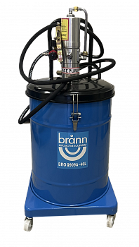 Пневматический солидолонагнетатель 40л Brann BRO-Q909A-40L