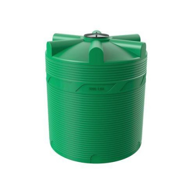 Емкость для топлива цилиндрическая 5000 литров (зеленая)