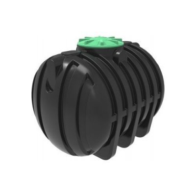 Подземная емкость для топлива горизонтальная 5000 литров (черная)