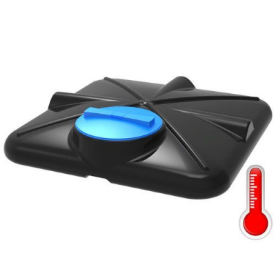 Бак душевой «РОСА» 130 литров с подогревом