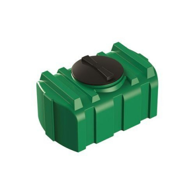 Емкость для топлива горизонтальная 100 литров (зеленая)