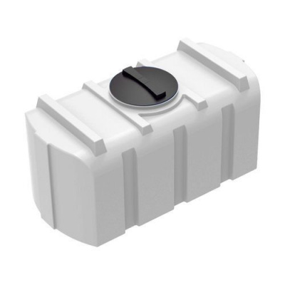 Емкость для топлива горизонтальная 300 литров (белая)