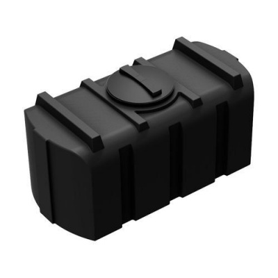 Емкость для топлива горизонтальная 300 литров (черная)