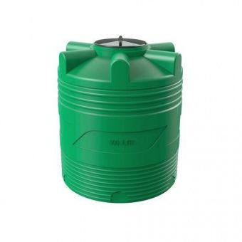 Емкость для топлива цилиндрическая 500 литров (зеленая)