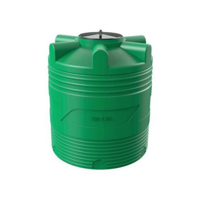 Емкость для топлива цилиндрическая 500 литров (зеленая)