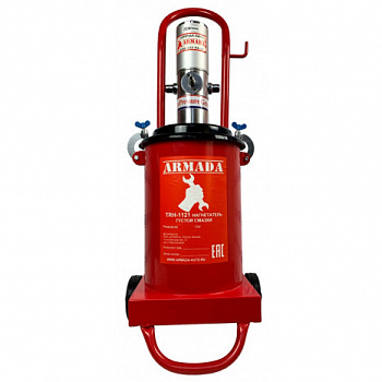 Пневматический солидолонагнетатель 12л Armada TRH-1121