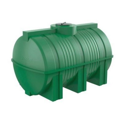 Емкость для топлива горизонтальная 3000 литров (зеленая) Емкость для топлива горизонтальная 3000 литров (зеленая)