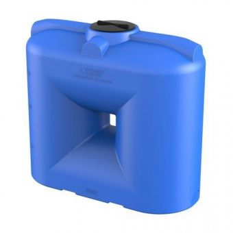 Емкость для топлива прямоугольная 1000 литров (синяя)