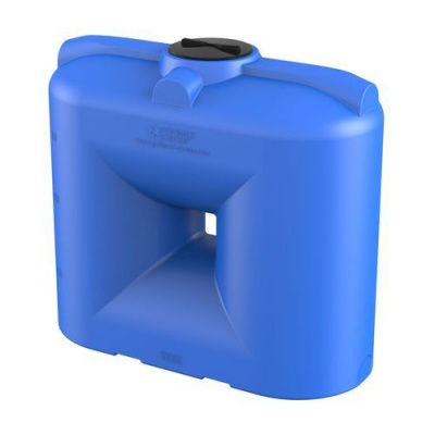Емкость для топлива прямоугольная 1000 литров (синяя)