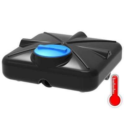 Бак душевой «РОСА» 250 литров с подогревом