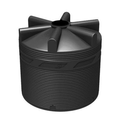 Емкость для топлива цилиндрическая 8000 литров (черная)